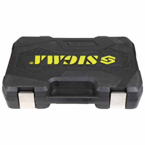 Набір насадок торцевих та битий 1/4" 1/2" 114шт CrV SIGMA (6003781)