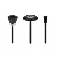 Набір нейлонових щіток: кінцева щітка, чашкова щітка, колісна щітка, набір 3 шт.