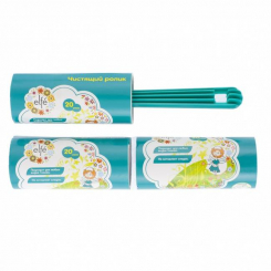 Набір очисний ролик для одягу з двома змінними блоками, 20 шарів, Elfe