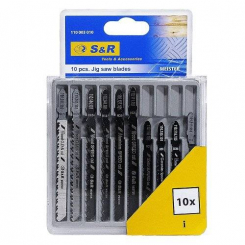 Набір пиляльних полотен S & R Meister 10 шт. універсальний