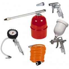 Набір пневмоінструментів 5 шт (4132720) - ПОШКОДЖЕНЕ ПАКУВАННЯ!