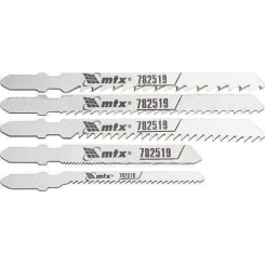 Набір полотен для електролобзика універсальний, 5 шт, MTX PROFESSIONAL