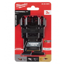 Набір полотен для мультітула Bi-Metal OPEN-LOK™ MILWAUKEE WM (3шт)