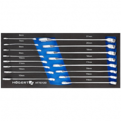 Набір ріжково - накидних ключів 16 шт., EVA HOEGERT  HT7G120-1