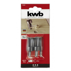 Набір шипорізних фрез, 3 шт, KWB (706900)