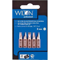 Набір спеціальних біт 5 шт. 3х25мм Pozidrive