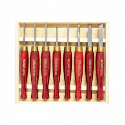 Набір стамесок, 8 шт. Holzmann HM8TLG