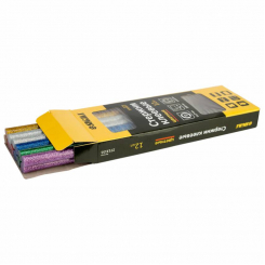 Набір стрижнів клейових Ø11,2*200мм 12шт 0,24кг (кольорові) Sigma (2713151)