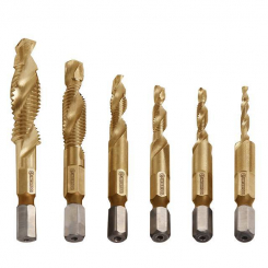 Набір свердел-мітчиків 6 од. INTERTOOL SD-5841