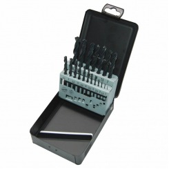 Набір свердл по металу DIN338 HSS-R MILWAUKEE, (19шт)