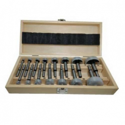 Набір сверл форстнера 15шт (10-50мм) //10,12,15,16,18,20,22,25,26,28,30,35,40,45,50