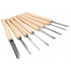 Набір токарного інструменту Scheppach для DM500T/DM1100T, 8 предметів