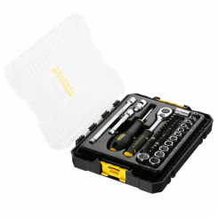 Набір торцевих головок 1/4 FATMAX® Maxi Drive, шестигранних, 48 предметів STANLEY FMMT98101-0
