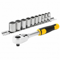 Набір торцевих головок 1/4 із одинадцяти предметів STANLEY STMT82666-0