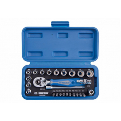 Набір торцевих головок 6 гранних з принаддям 27 одиниць