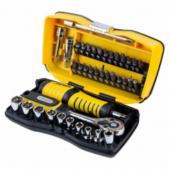 Набір торцевих насадок і битий 1/4" 39шт CrV Sigma (6003571)