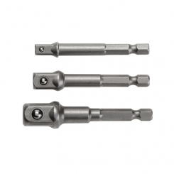 Набір тримачів торцевих голівок для шуруповерта HOEGERT 1/4". 3/8". 1/2" HT1S445