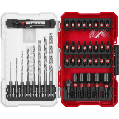 Набір ударних біт і свердл по металу Einhell 39 шт, M-Case (108773)