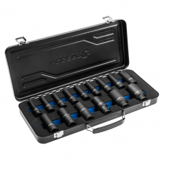 Набір ударних подовжених шестигранних голівок HOEGERT 1/2" 10 - 32 HT4R049