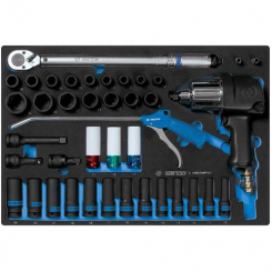 Набір ударного інструменту 41 одиниць з гайковертом 33411-050