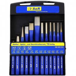 Набір вибивачів S & R 12 предметів
