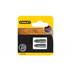 Набір викруткових насадок (біта) STANLEY PH1, l=25 мм, 2шт.