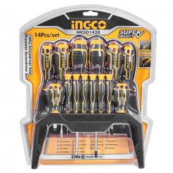 Набір викруток, 14 шт. INGCO Super Select
