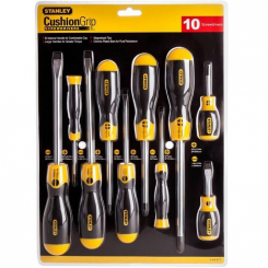 Набір викруток CushionGrip, 10 штук STANLEY 5-64-977