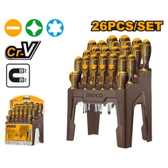 Набір викруток INGCO INDUSTRIAL 26 шт
