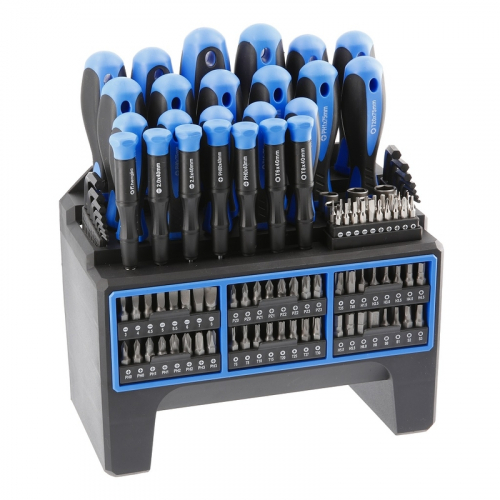 Набір викруток і біт, 114 пр. HOEGERT SL/PH/TORX HT1S099