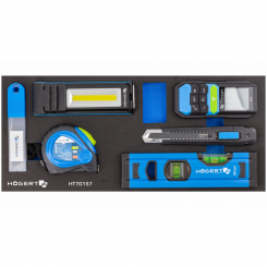 Набір вимірювальних інструментів 15 шт. HOEGERT 15 HT7G157