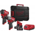 Набір з двох інструментів безщіткових акумуляторних M12 FPP2X2-402X MILWAUKEE (+2 акумулятори, зарядний пристрій, захисні окуляр