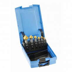 Набір зенкерів для металу з титановим покриттям HOEGERT 6.3 - 20.5 HT6D190