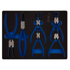 Набір знімачів стопорних кілець, ложемент EVO, 6 одиниць