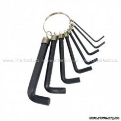 Набір Г-подібних шестигранних ключів 8шт., 1.5-8мм HT-1841