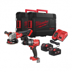 Набір акумуляторних інструментів Milwaukee M18FPP2E3-502X, 4933492516