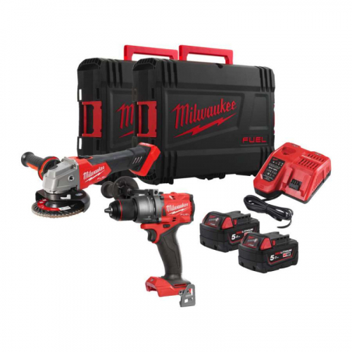 Набір акумуляторних інструментів Milwaukee M18FPP2E3-502X, 4933492516