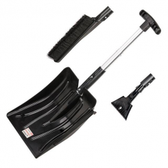 Набір автомобільний "Winter" (лопата, щітка, шкребок для льоду) INTERTOOL AT-0110