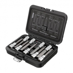 Набір біт HEX, STORM, 1/2", Н4-17, S2 INTERTOOL ET-8406