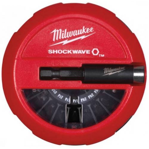 Набір біт SHOCKWAVE MILWAUKEE, (15шт)