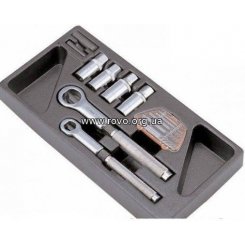 Інструмент HANS. Набір гайколомів і шпильковертів в ложі, 11ін. (TT-14)