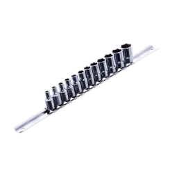 Набір головок 1/4" 12од. 4~13мм (на планці) TOPTUL GAAQ0801U