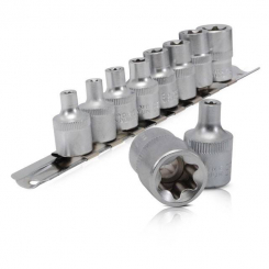 Набір головок TORX, E5-E16, 3/8", 8 од. INTERTOOL ET-6015