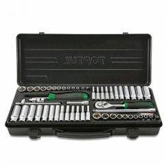 Набір інструменту 1/4" 54од. (дюйм метр.) TOPTUL GBA54400