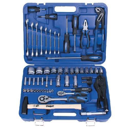 Набір інструменту комбінований 73од. СТАНДАРТ ST-0073