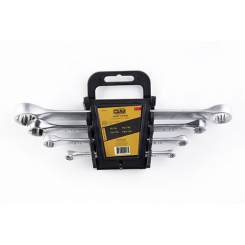 Набір ключів накидних двосторонніх TORX CrV (T6-T8, T10-T12, T14-T18, T20-T24)(4шт) СИЛА