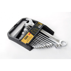 Набір ключів рожково - накидних CrV 6-22мм (12шт) СИЛА