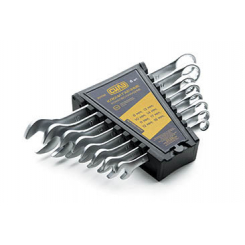 Набір ключів рожково - накидних Стандарт 8-19мм (8шт) СИЛА