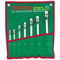 Набір ключів шарнірних 7шт. 6-19 TOPTUL GAAA0704