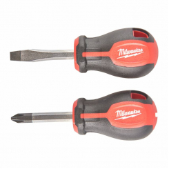 Набір коротких магнітних викруток MILWAUKEE з тригранною рукояткою (2шт.)